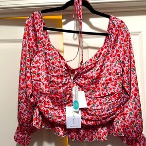Stitch fix blouse. Never worn. XL
